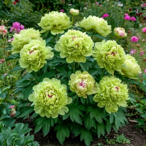 Пион Зеленые Бобы купить по цене от 610р. в интернет-магазине «Посадика» с доставкой почтой в в Гусь-Хрустальныйе и по всей России – [изображение №1].